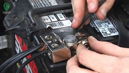 جلوگیری از سرقت باتری خودرو