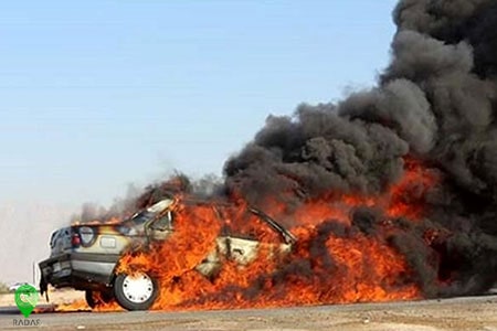 آتش سوزی عمدی خودرو